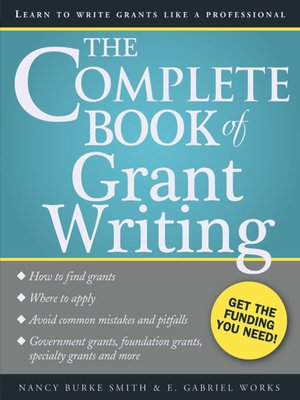 cover image of The Complete Book of Grant Writing